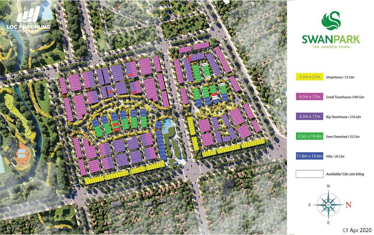 Swan Park Nhơn Trạch | GIÁ BÁN & ƯU ĐÃI【12/2024】Từ CFLD