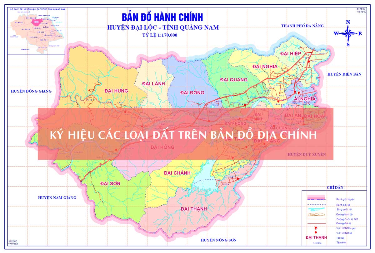 Ký hiệu các loại đất trên bản đồ địa chính