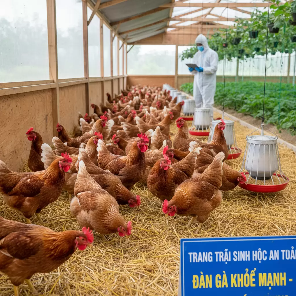 Có nên cho gà ăn thảo dược để tăng sức đề kháng cho vật nuôi?